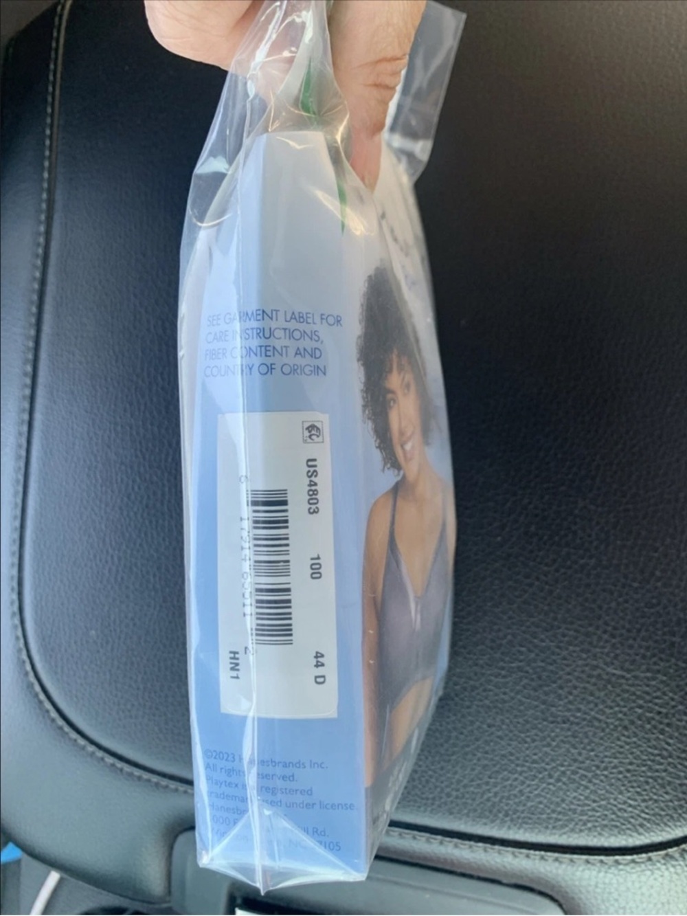 Playtex 18 Hour Silky Soft Smoothing Bra - White 44D - Picture 4 of 7